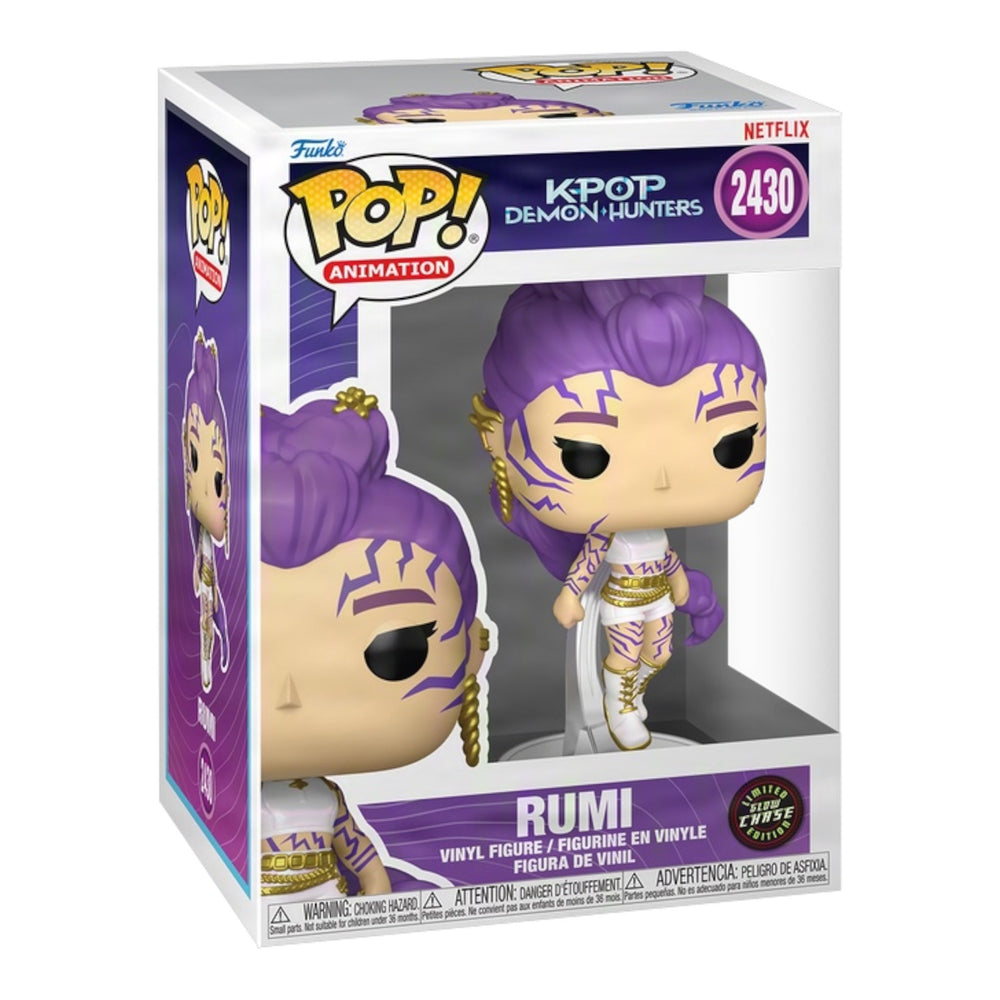Funko POP! Animation: K-POP Demon Hunters - Rumi 2430 (Glow Chase) (ONLINE ORDER ONLY)