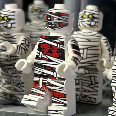 Merc as Mummy Minifig made using LEGO parts (Online Order Only)