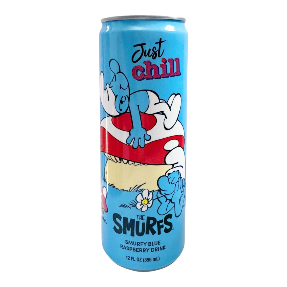 Boston America - The Smurfs Just Chill Drink Blue Raspberry (12oz) (ONLINE ORDER ONLY)