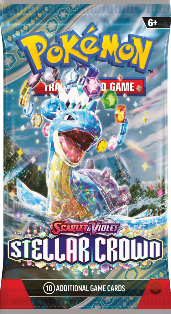 Stellar Crown Booster Pack | Pokemon | New (ONLINE ORDER ONLY)