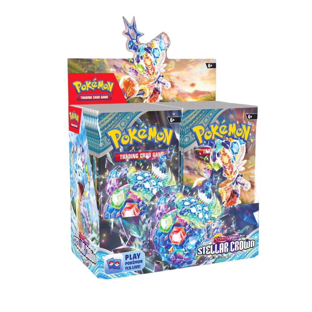Stellar Crown Booster Box | Pokemon | New (ONLINE ORDER ONLY)