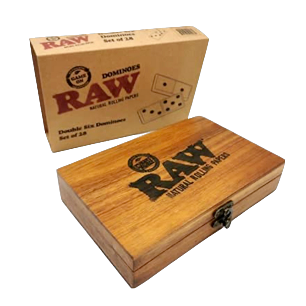 Raw Dominoes Set with Wood Case (ONLINE ORDER ONLY)