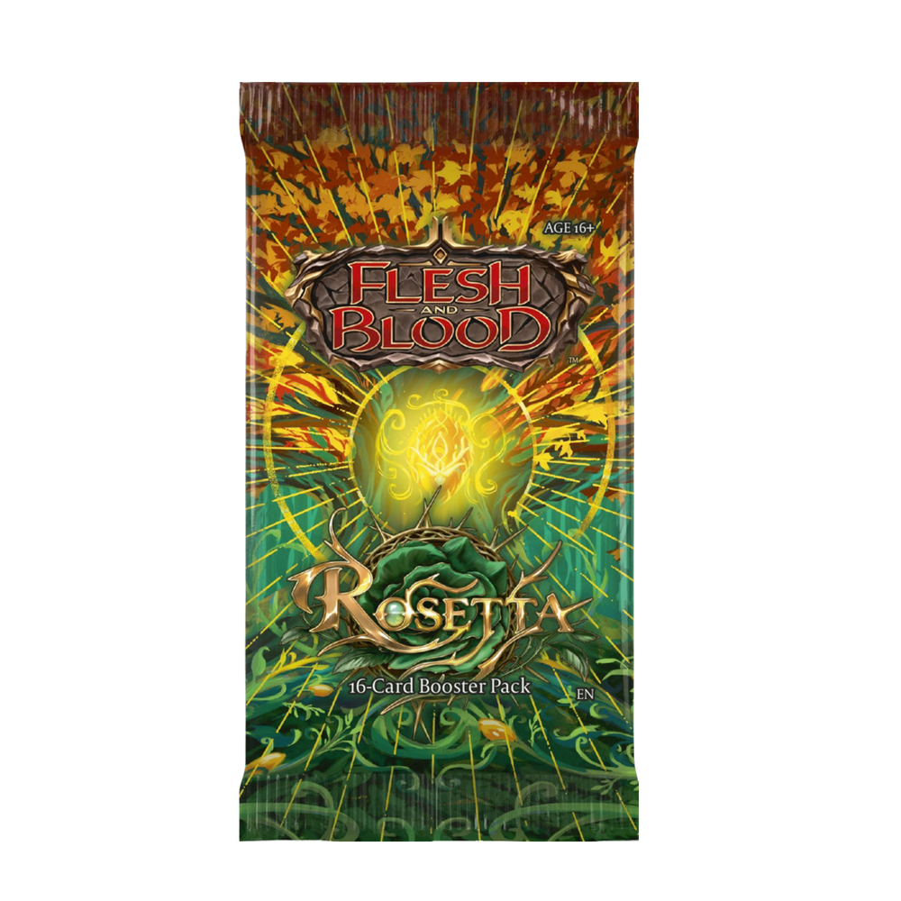Flesh and Blood Rosetta Booster Pack | First Edition (ONLINE ORDER ONLY)