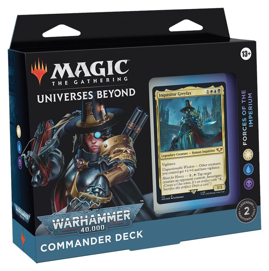 Universes Beyond Warhammer Single Commander Deck | MTG | New (ONLINE ORDER ONLY)