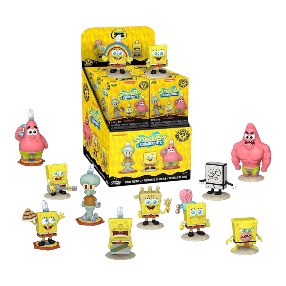 Funko Mystery Minis: SpongeBob SquarePants 25th Anniversary Blind Box (ONLINE ORDER ONLY)