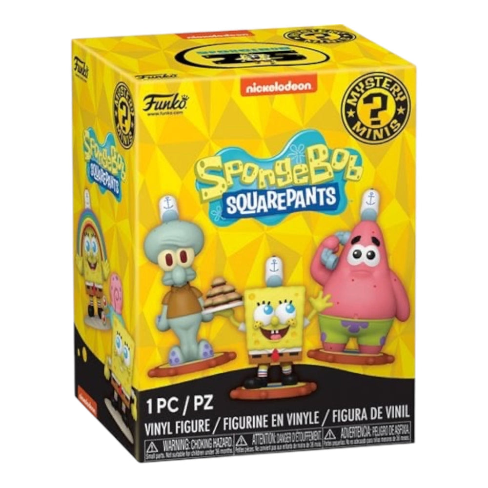 Funko Mystery Minis: SpongeBob SquarePants 25th Anniversary Blind Box (ONLINE ORDER ONLY)