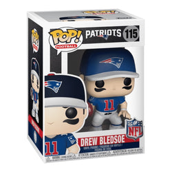 Funko POP! Football: Patriots - Drew Bledsoe 115 (ONLINE ORDER ONLY)