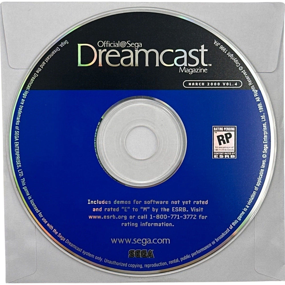 Sega Dreamcast Magazine Disc (Disc Only) (Online Order Only)