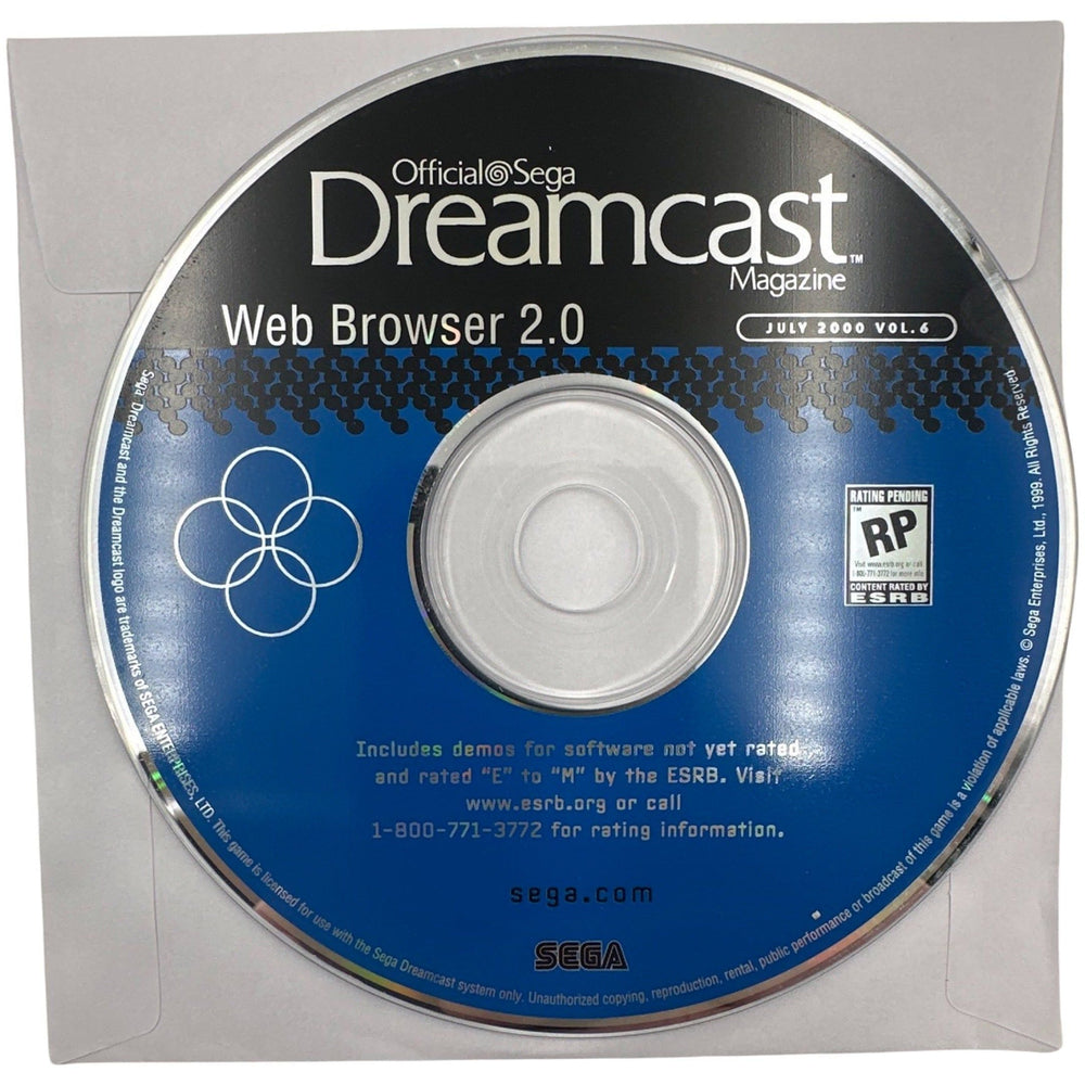 Sega Dreamcast Magazine Disc (Disc Only) (Online Order Only)