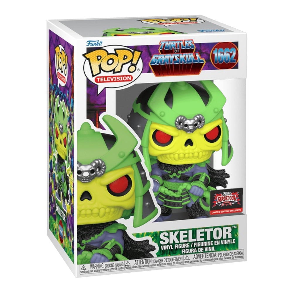 Funko POP! Television: Turtles of Grayskull - Skeletor 1662 (Target Con 2025) (ONLINE ORDER ONLY)