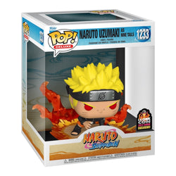 Funko POP! Deluxe: Naruto Shippuden - Naruto Uzumaki as Nine Tails 1233 (LA Comic Con 2022 Show Exclusive) (Hot Topic Exclusive) (ONLINE ORDER ONLY)