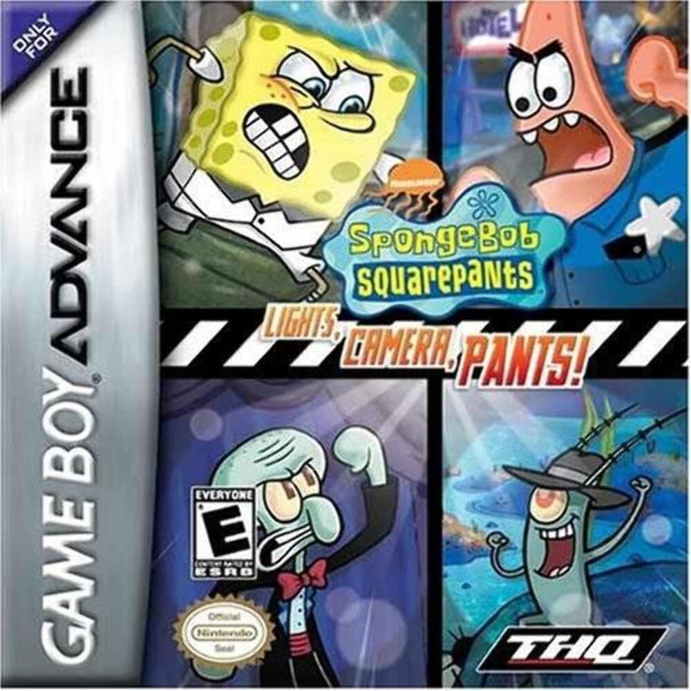 Spongebob Lights, Camera, Pants | GBA (ONLINE ORDER ONLY)