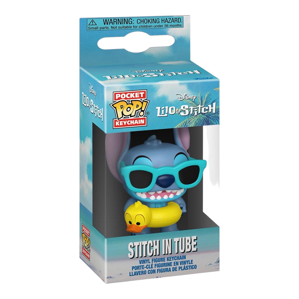 Funko Pocket POP! Lilo and Stitch - Stitch in Tube Keychain (ONLINE ORDER ONLY)
