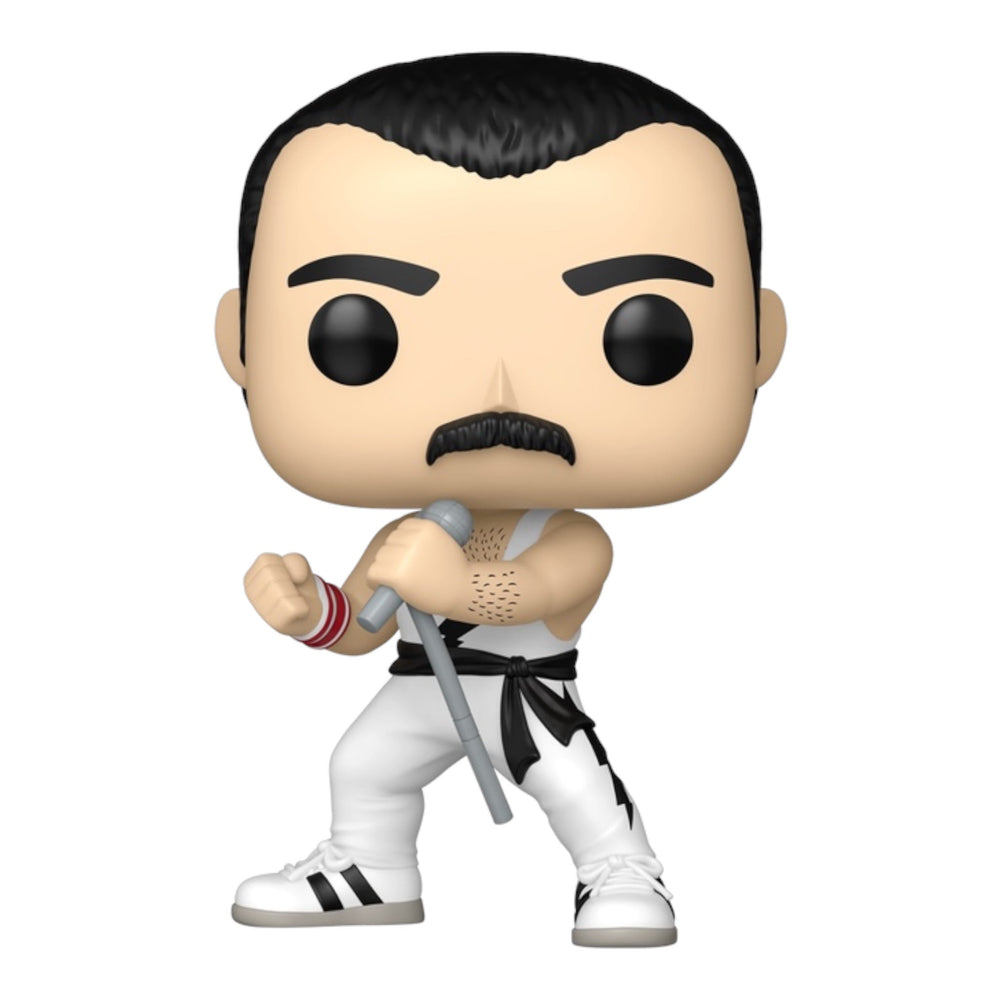 Funko POP! Rocks: Queen - Freddy Mercury (White Singlet) 496 (ONLINE ORDER ONLY)