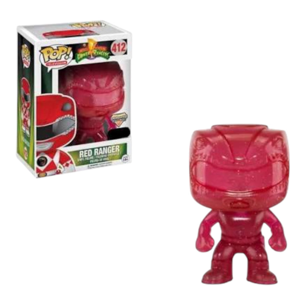 Funko POP! Television: Mighty Morphin Power Rangers - Red Ranger 412 (Morphin Exclusive) (ONLINE ORDER ONLY)