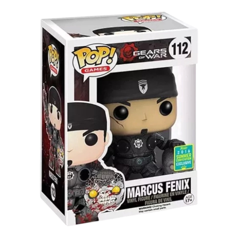 Funko POP! Games: Gears of War - Marcus Fenix 112 (2016 Summer Conventuon Exclusive) (ONLINE ORDER ONLY)