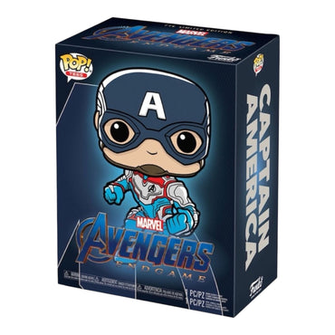 Funko POp! Tees: Marvel Avengers Endgame - Captain America (XL)