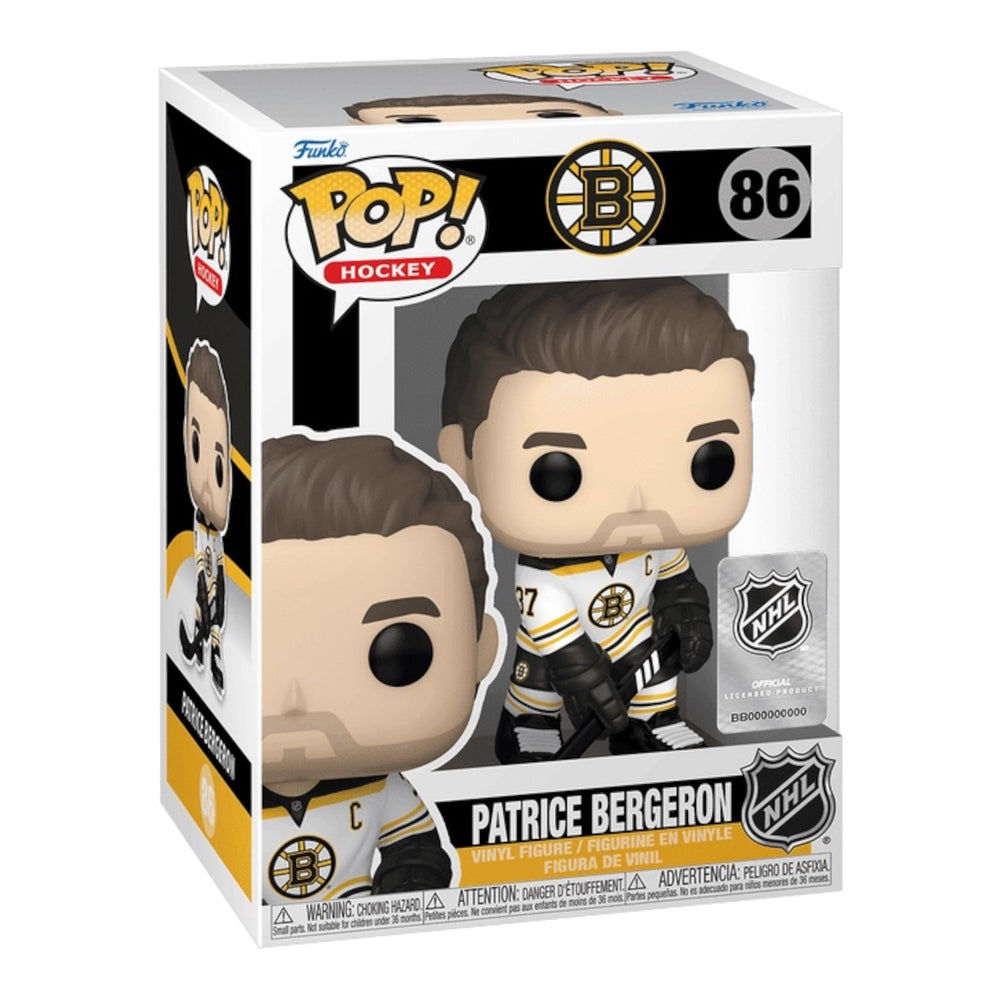 Funko POP! Hockey: Boston Bruins - Patrice Bergeron 86 (ONLINE ORDER ONLY)