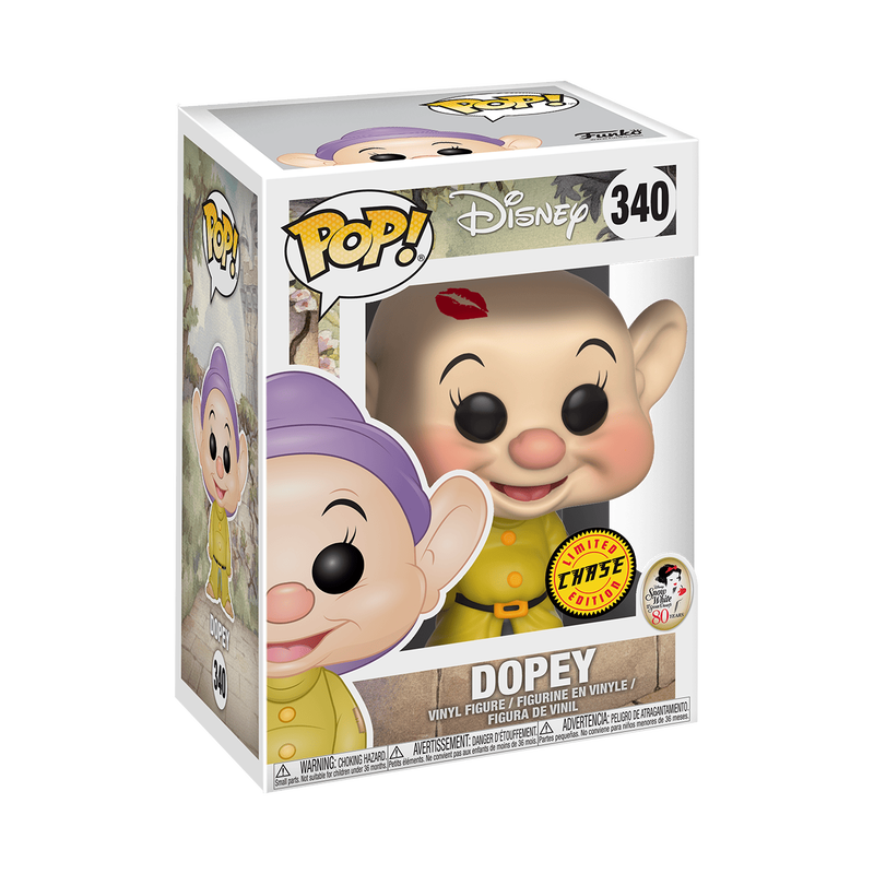 Funko POP! Disney: Dopey 340 CHASE (ONLINE ORDER ONLY)