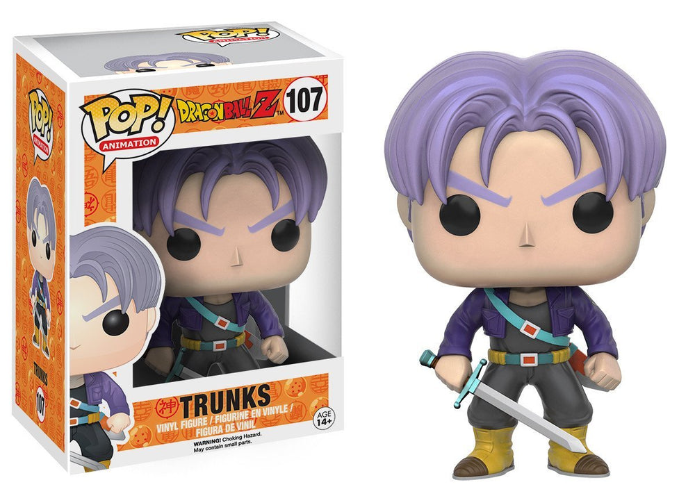 Funko POP! Animation: Dragonball Z - Trunks 107 (Box Damage) (ONLINE ORDER ONLY)