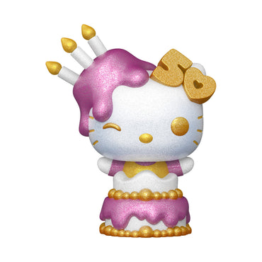 Funko POP! Hello Kitty 50th Anniversary: Hello Kitty 75 (Diamond Collection) (Targetcon 2024) BOX IS DAMAGED (ONLINE ORDER ONLY)
