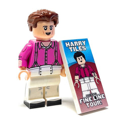 Harry Tiles Custom Musician Minifig w/ Concert Poster (Fine Line Tour) (Online Order Only)