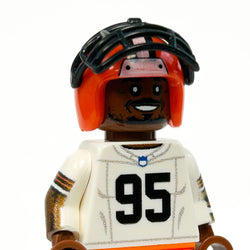 #95 DE Cleveland Football Player Minifig (ONLINE ORDER ONLY)