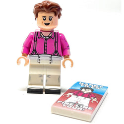 Harry Tiles Custom Musician Minifig w/ Concert Poster (Fine Line Tour) (Online Order Only)