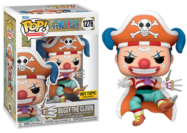 Funko POP! Animation: One Piece - Buggy the Clown 1276 (Hot Topic Exclusive) Small Box Tear (ONLINE ORDER ONLY)
