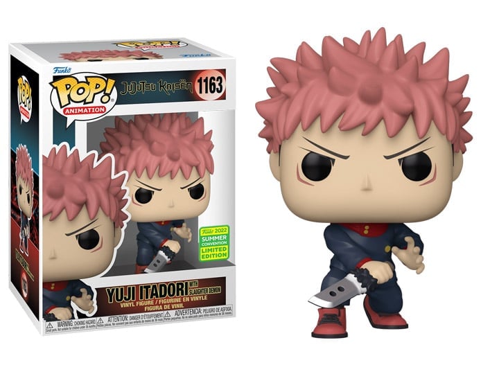 Funko POP! Animation: JuJuTsu Kaisen - Yuji Itadori with Slaughter Demon 1163 (Summer Convention 2022 Limited Edition) (ONLINE ORDER ONLY)