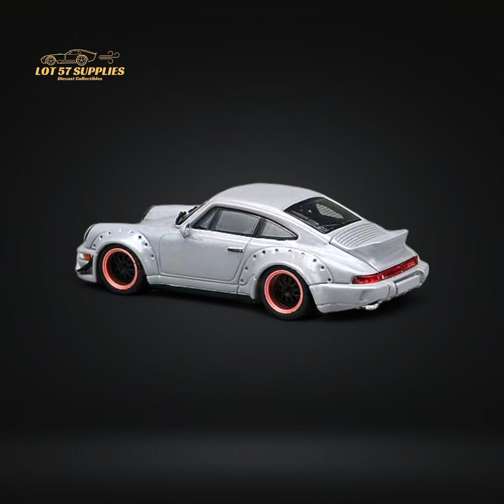 CM Model Porsche 964 Widebody Nero Gray 1:64 (ONLINE ORDER ONLY)