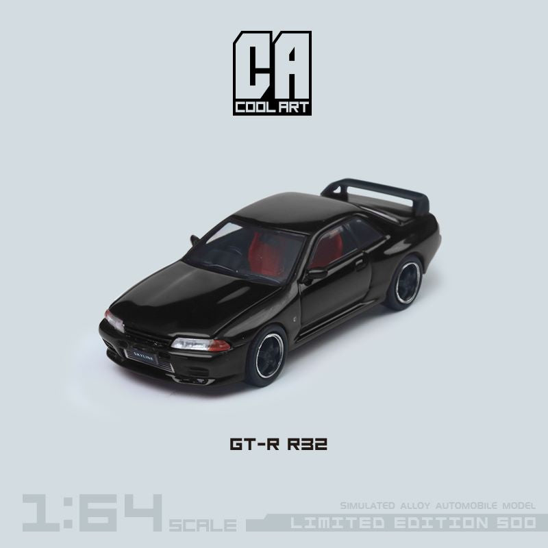 Cool ART Nissan Skyline GT-R R32 With Openable Hood 1:64 (ONLINE ORDER ONLY)