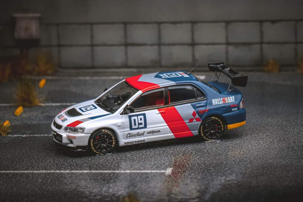 Speed GT Mitsubishi EVOLUTION 9 #09 Ralliart 1:64 Limited to 500 PCS (ONLINE ORDER ONLY)