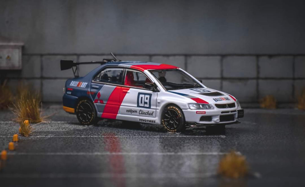 Speed GT Mitsubishi EVOLUTION 9 #09 Ralliart 1:64 Limited to 500 PCS (ONLINE ORDER ONLY)
