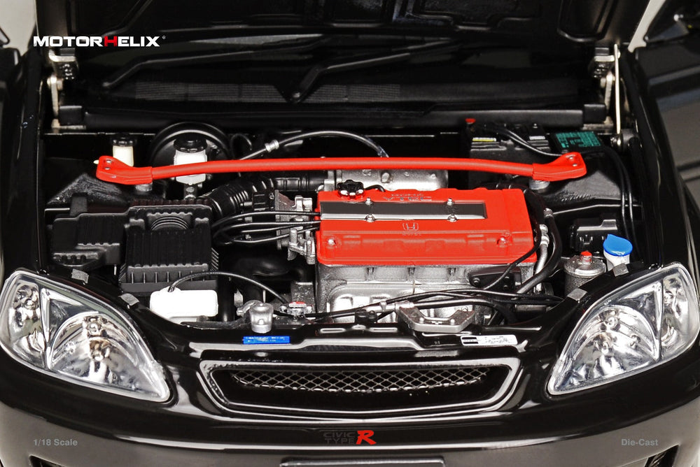 MOTORHELIX Honda Civic Type-R EK9-120 SILVER 1:18 (ONLINE ORDER ONLY)
