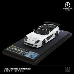 TimeMicro Mazda RX-7 VeilSide BLACK / GREEN / WHITE 1:64 (ONLINE ORDER ONLY)