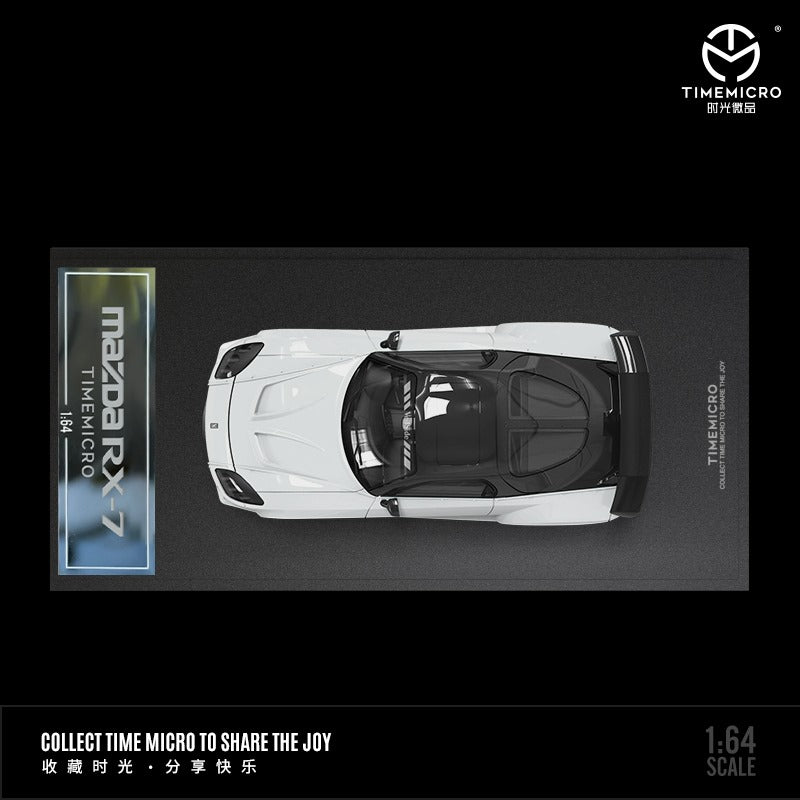 TimeMicro Mazda RX-7 VeilSide BLACK / GREEN / WHITE 1:64 (ONLINE ORDER ONLY)