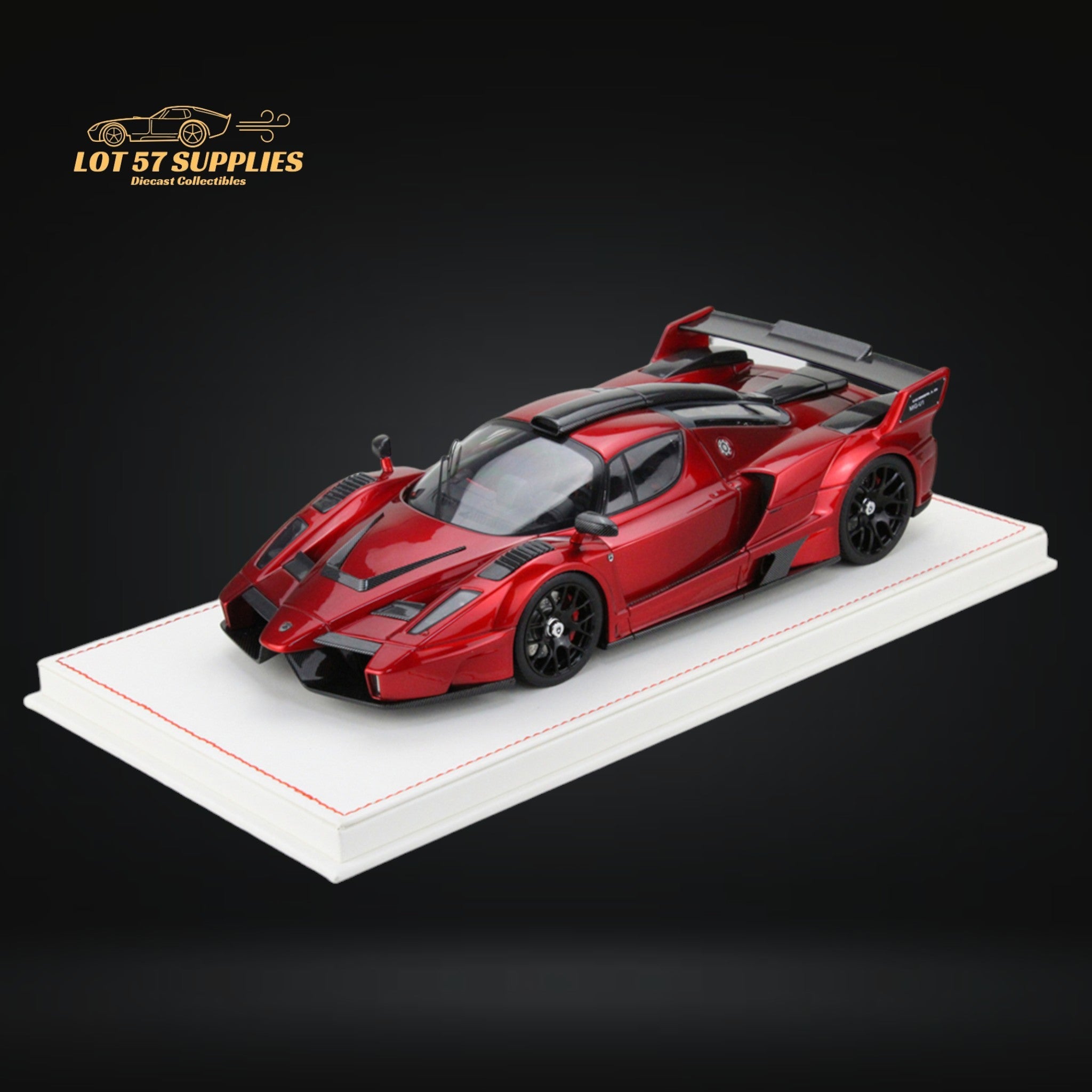 NA Ferrari Enzo Gemballa MIG U1 Resin Model METALLIC RED 1:18 Limited to 66 Pieces (ONLINE ORDER ONLY)
