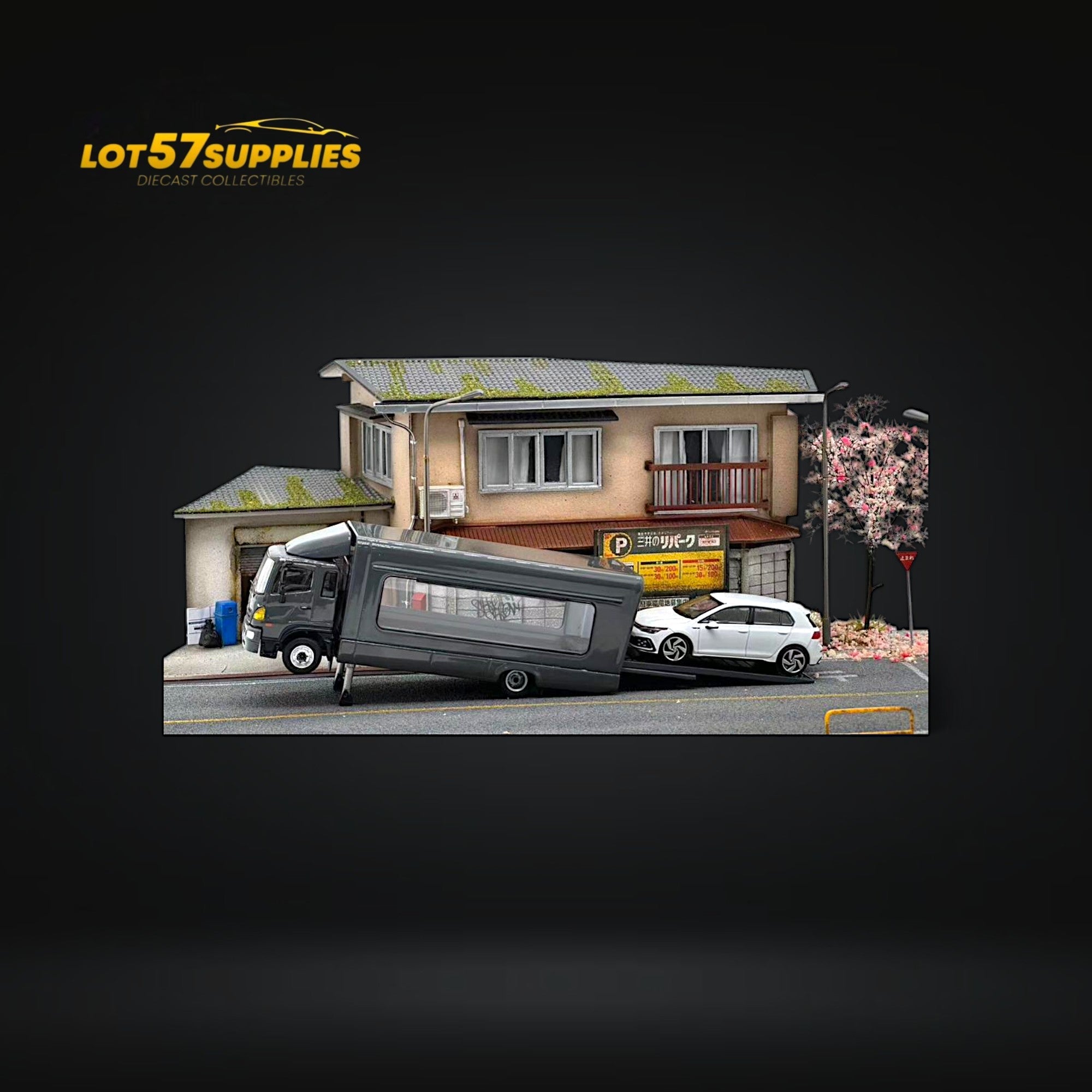 Unique Model Hino 500 HINO Ranger 5th Generation Outriggers GREY 1:64 (ONLINE ORDER ONLY)