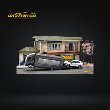 Unique Model Hino 500 HINO Ranger 5th Generation Outriggers GREY 1:64 (ONLINE ORDER ONLY)