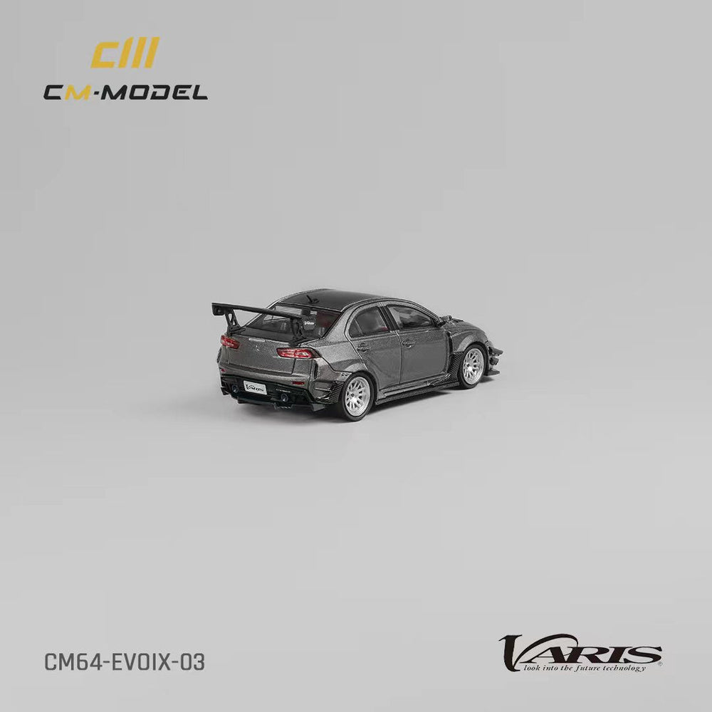 CM Model Mitsubishi Lancer Evolution X Varis Wide Body Gray 1:64 CM64-EVOX-03 (ONLINE ORDER ONLY)