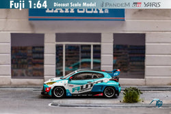 Fuji Toyota Yaris GR Auto Finesse Blue #99 1:64 (ONLINE ORDER ONLY)
