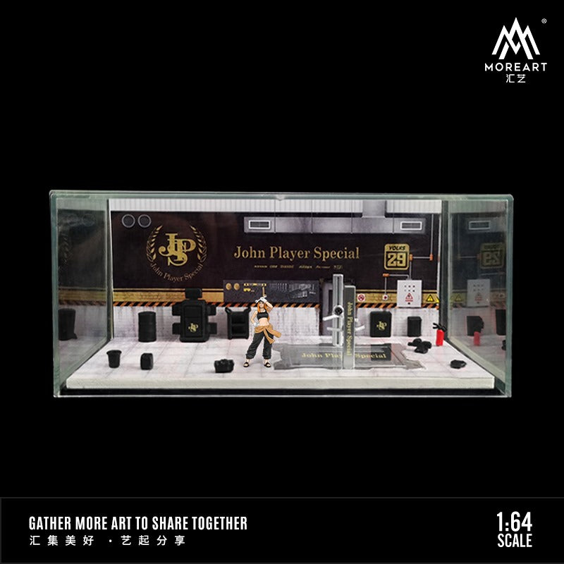MoreArt AutoMobile Repair Workshop JPS Livery 1:64 MO641082 (ONLINE ORDER ONLY)