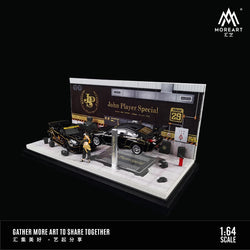 MoreArt AutoMobile Repair Workshop JPS Livery 1:64 MO641082 (ONLINE ORDER ONLY)