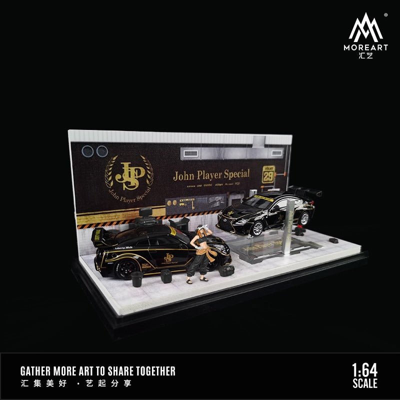 MoreArt AutoMobile Repair Workshop JPS Livery 1:64 MO641082 (ONLINE ORDER ONLY)