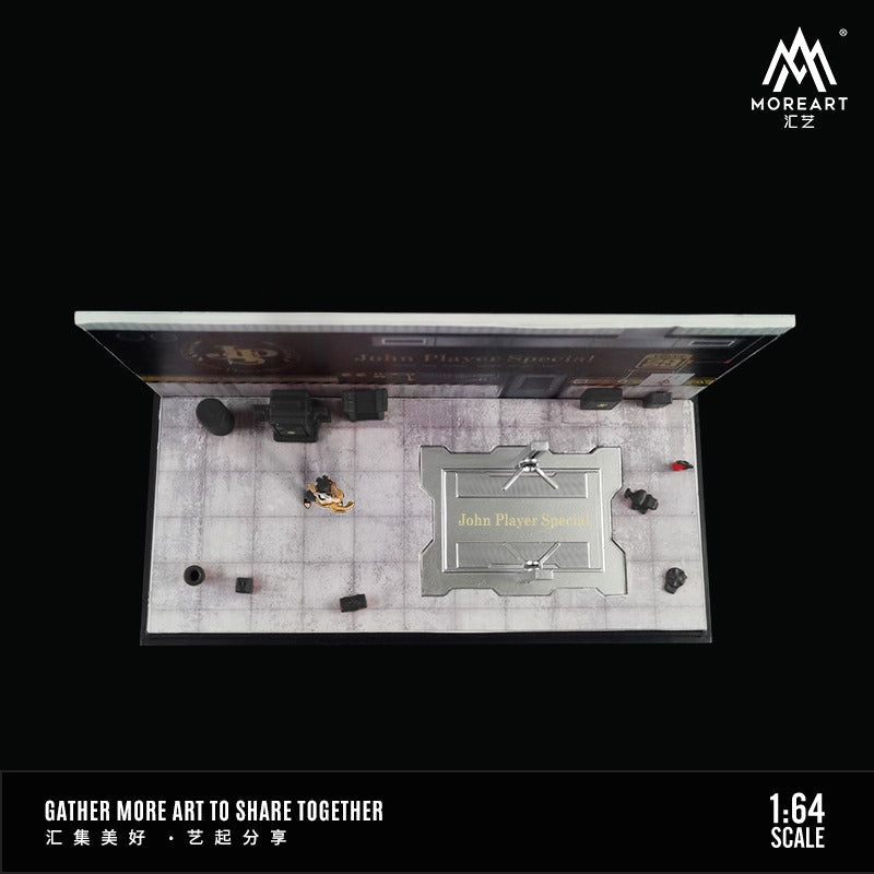 MoreArt AutoMobile Repair Workshop JPS Livery 1:64 MO641082 (ONLINE ORDER ONLY)
