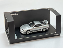 123 Hobby Toyota Supra JZA80Z in Silver 1:64 (ONLINE ORDER ONLY)