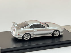 123 Hobby Toyota Supra JZA80Z in Silver 1:64 (ONLINE ORDER ONLY)