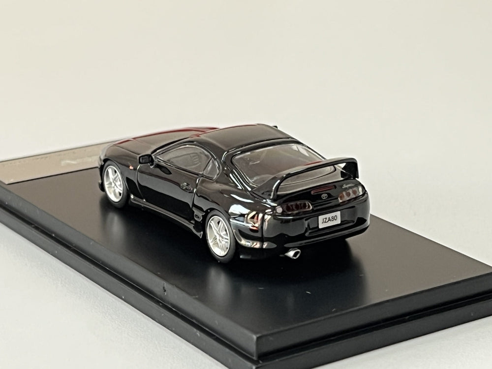 123 Hobby Toyota Supra JZA80Z in Black 1:64 (ONLINE ORDER ONLY)