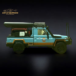 AutoBots Models Toyota Land Cruiser LC79 Gulf Livery 1:64 Limited to 699 PCS (ONLINE ORDER ONLY)